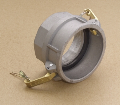Click to enlarge - Part ‘D’ ‘Camlock’ type coupling. Female Cam to BSP Female. Available in NPT threads.